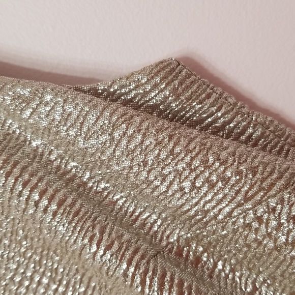 Gold metallic dress, size S - Picture 7 of 16
